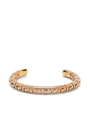 Armband mit kristallen Versace gold