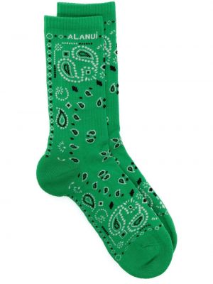 Чорапи Alanui зелено