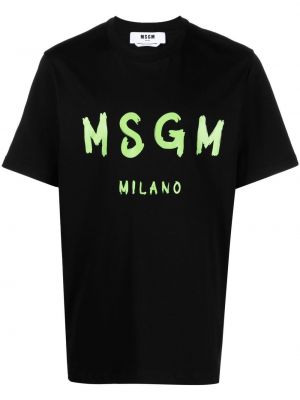 Тениска с принт Msgm