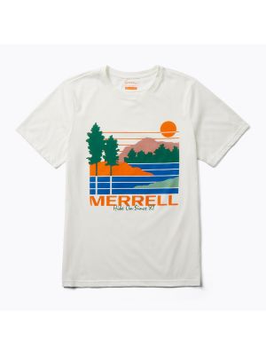 Camiseta Merrell blanco