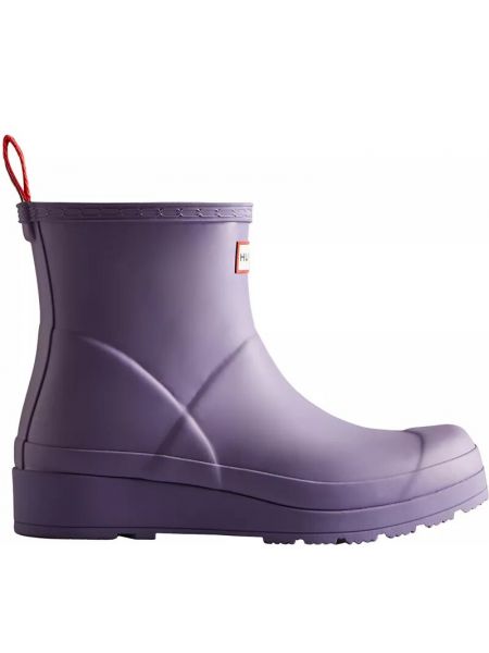 Водонепроницаемые резиновые сапоги Hunter Boots фиолетовые