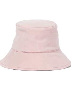 Bavlnená čiapka Isabel Marant ružová
