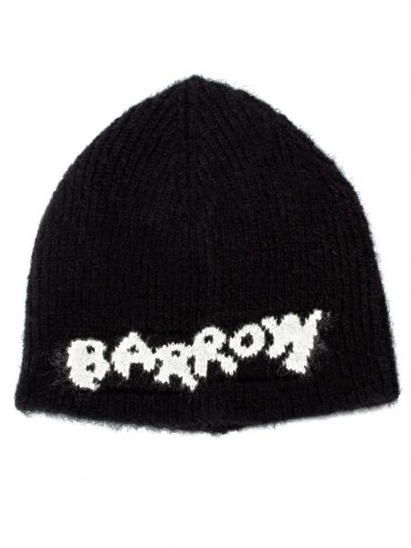 Мохеровая шапка Barrow черная