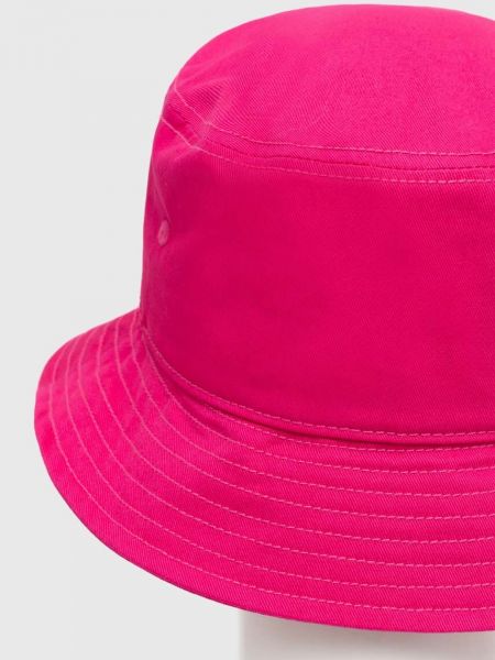 Бавовняний капелюх Dickies рожевий