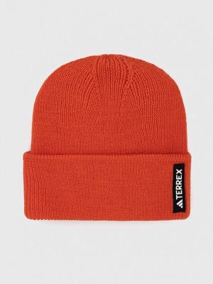 Вълнена шапка Adidas Terrex оранжево