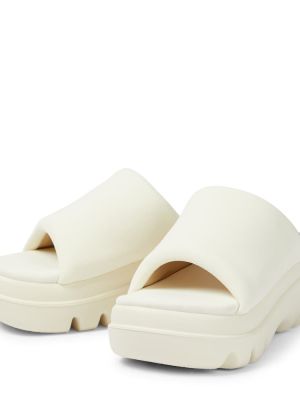 Неопренови ниски обувки на платформе Proenza Schouler бяло