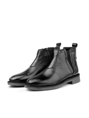 Kožené chelsea boots Ducavelli čierna
