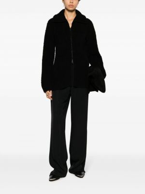 Pullover mit reißverschluss Yohji Yamamoto schwarz