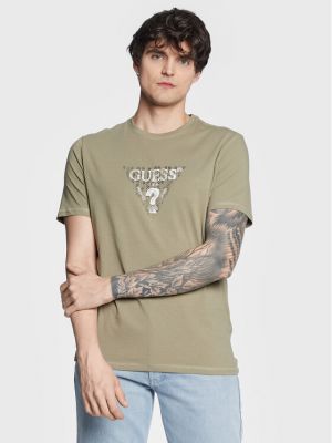 T-shirt Guess grün