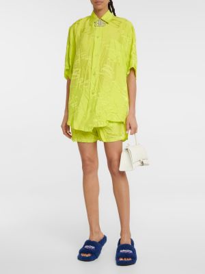 Jacquard shorts Balenciaga gelb