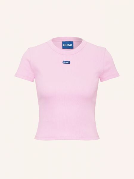 Рубашка Hugo розовая