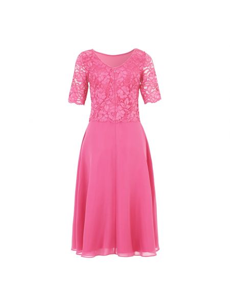 Sukienka midi Vera Mont różowa