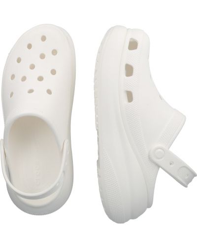 Zoccoli Crocs bianco