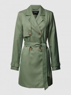 Krótki płaszcz Vero Moda zielony