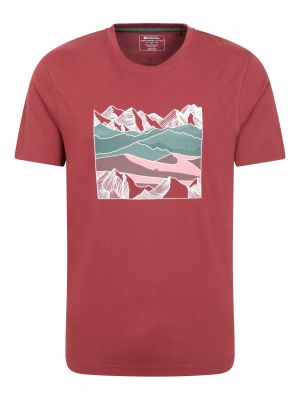 Koszulka Mountain Warehouse bordowa
