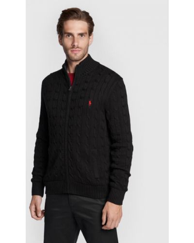 Polo Ralph Lauren Kardigán 710860350004 Fekete Regular Fit