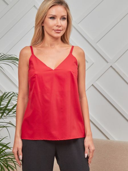 Блузка Lila Classic Style красная