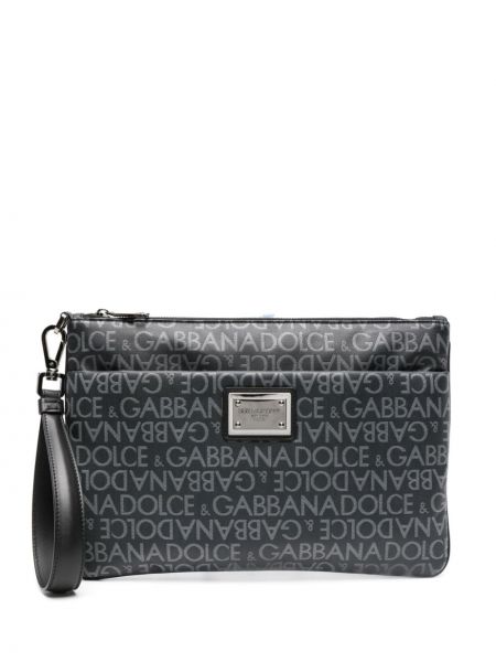 Жакардови чанта тип „портмоне“ Dolce & Gabbana