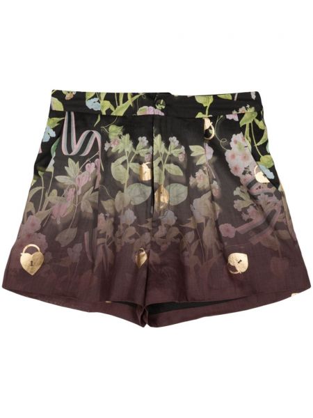 Blomstret shorts Cynthia Rowley sort