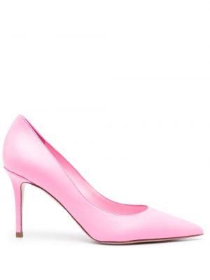 Pantofi cu toc din piele Le Silla roz