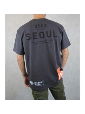 Koszulka z krótkim rękawem Deus Ex Machina szara