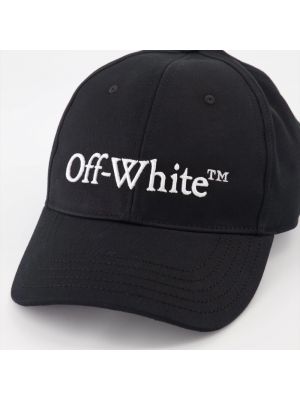 Gorra de algodón de algodón Off-white