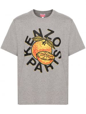 Bombažna majica s potiskom Kenzo