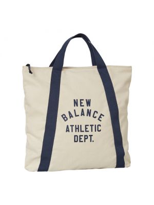 Shopper handtasche aus baumwoll New Balance blau