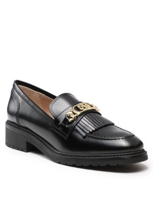 Pantofi loafer Unisa negru