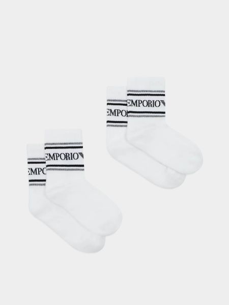 Білі шкарпетки Emporio Armani