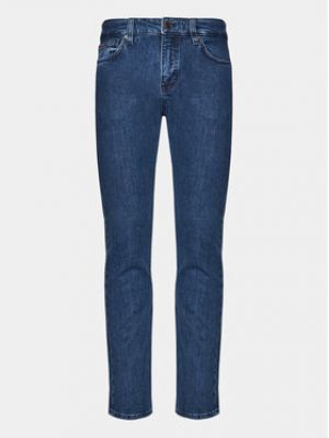 Jeans skinny slim Boss bleu