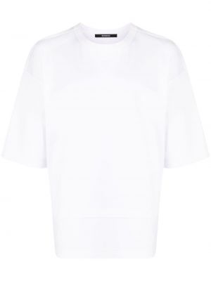 Βαμβακερή μπλούζα Songzio λευκό