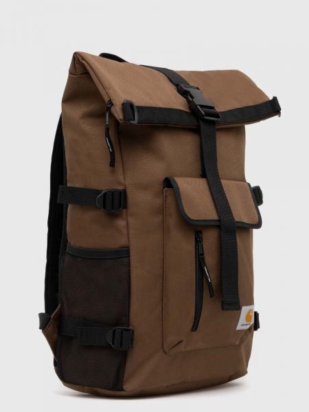 Однотонний рюкзак Carhartt Wip коричневий