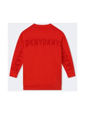 Sweter Dkny czerwony