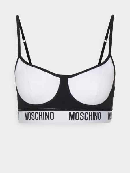 Balkonetka Moschino Underwear biały