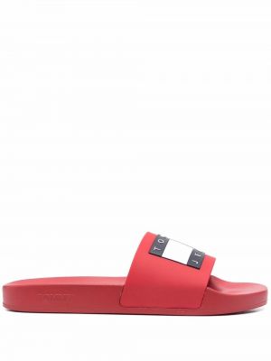 Trykt flip-flops Tommy Jeans rød