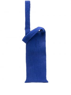 Strick shopper handtasche A. Roege Hove blau