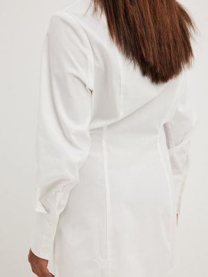 Robe chemise Na-kd blanc