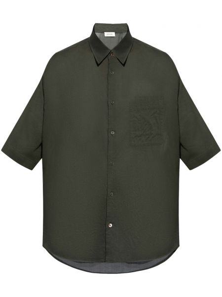 Medvilninė marškiniai Lemaire žalia