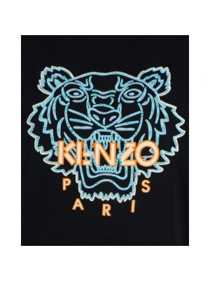 Minikleid mit tiger streifen Kenzo schwarz