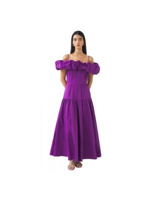 Sukienka długa Antik Batik fioletowa