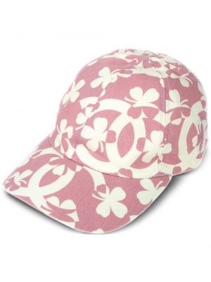 Cappello con visiera Chanel Pre-owned rosa