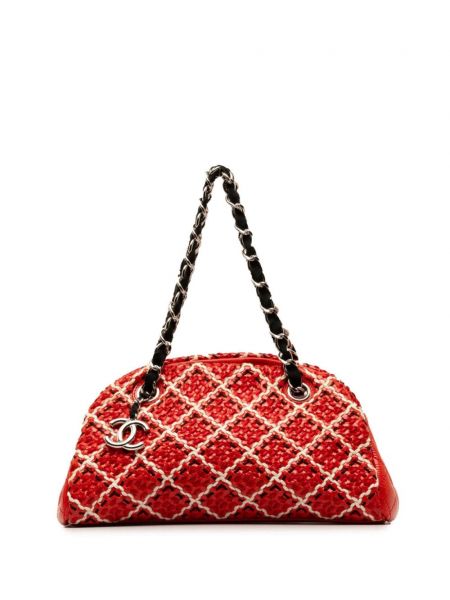 Mini taška Chanel Pre-owned červená
