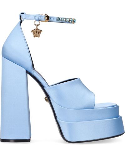 Saténové sandále Versace