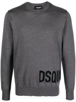 Sweter z okrągłym dekoltem Dsquared2