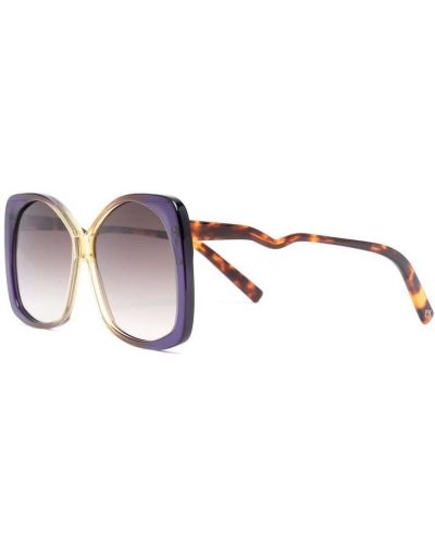Gafas de sol oversized Emmanuelle Khanh violeta