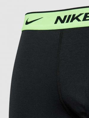 Bokserki slim fit Nike czarne