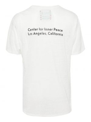 T-shirt col rond District Vision blanc