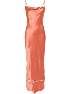 Dlouhé šaty Nanushka oranžové