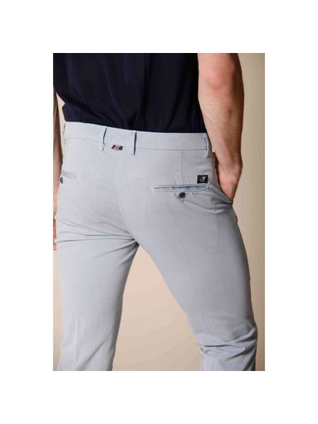 Pantalones chinos slim fit de algodón de tejido jacquard Mason's